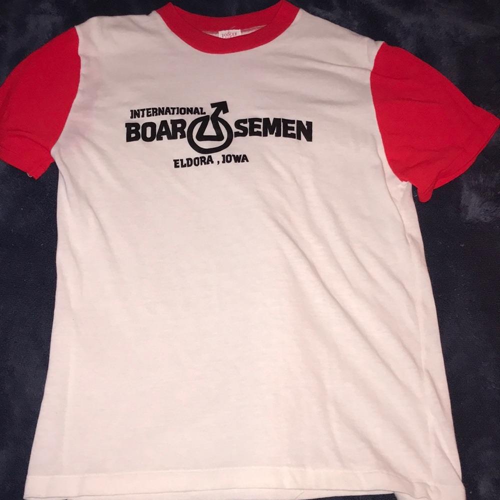Vintage international Boar Semen T-Shirt